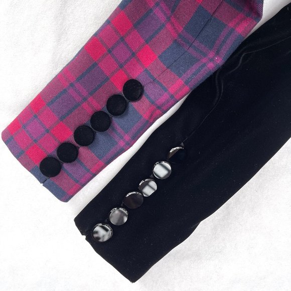 Marc Jacobs Embellished tartan wool Runway dress - Picture 15 of 17